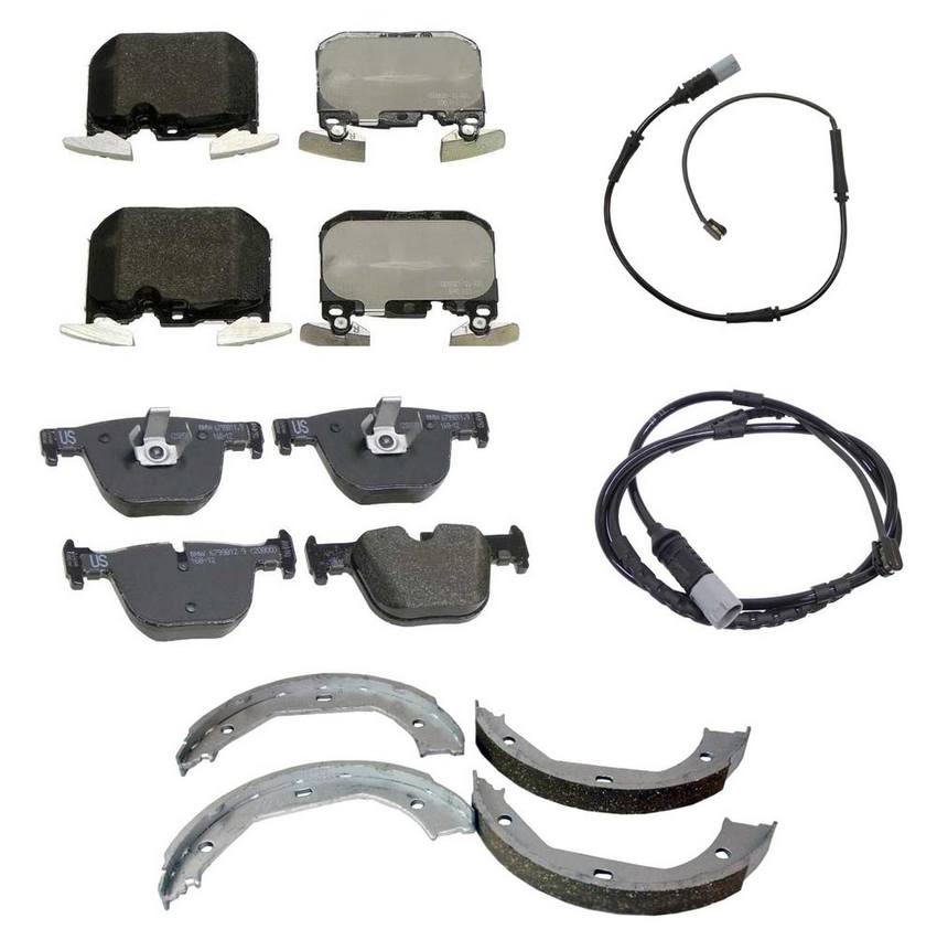 BMW Disc Brakes Kit - Pads Front and Rear